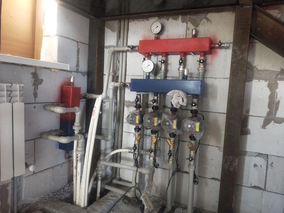 Монтаж теплого пола