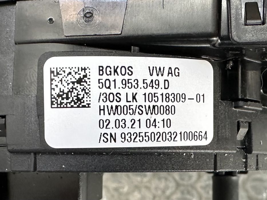 Spira volan / SZL Audi A1 A3 Q2 Q3 : 5Q1953549D