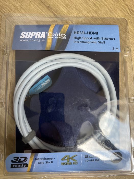 Cablu’ri HDMI-HDMI 2.0, 2.1 Supra Cables 4K,8K HDR