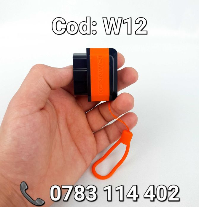 Adaptor Auto-KONNWEI KW905-Diagnoza-Tester-Multimarca-Bluetooth- W12