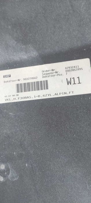 Оригинална предна броня за BMW F30