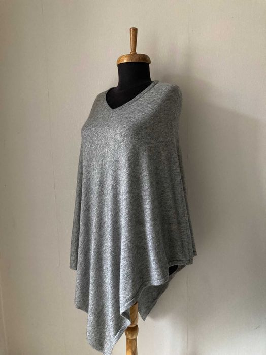 100% Exclusive Cashmere Nepal кашмирено пончо пуловер кашмир кашмирен