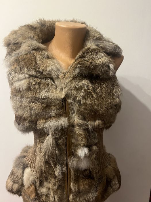 Vesta din blana naturala