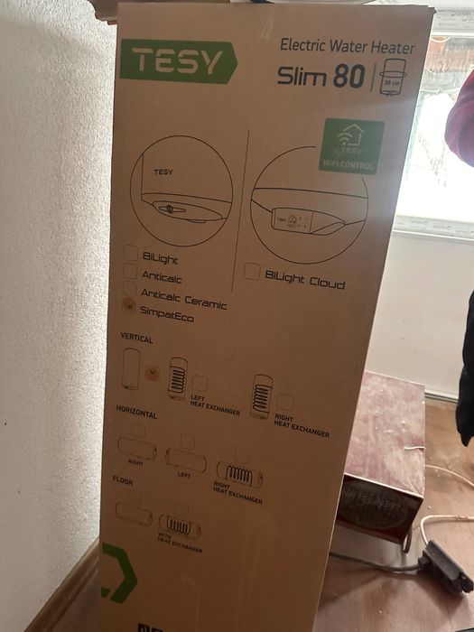 Бойлер Теси Слим 80