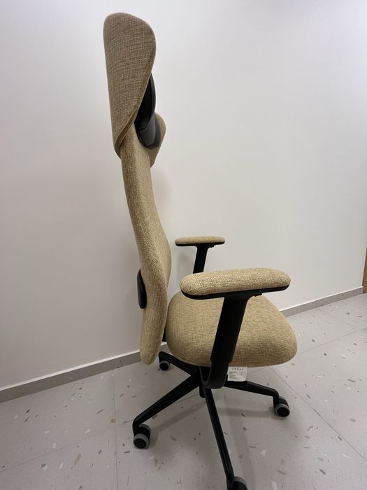 GRONFJALL офис стол с подлакът./облег. за глава (която се маха)