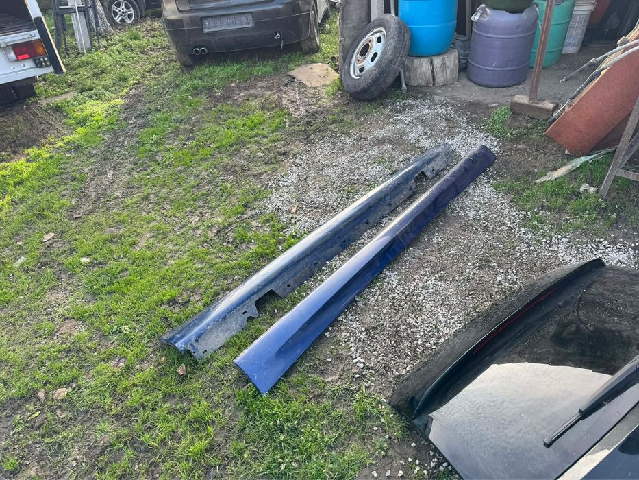 М пакет е91 предна броня, задна броня, прагове ,халогени