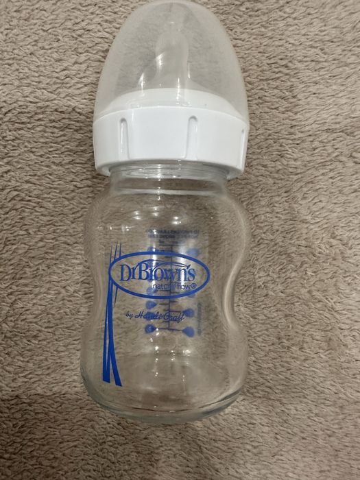 Pompa de san dubla + cadou biberon sticla Dr. Brown