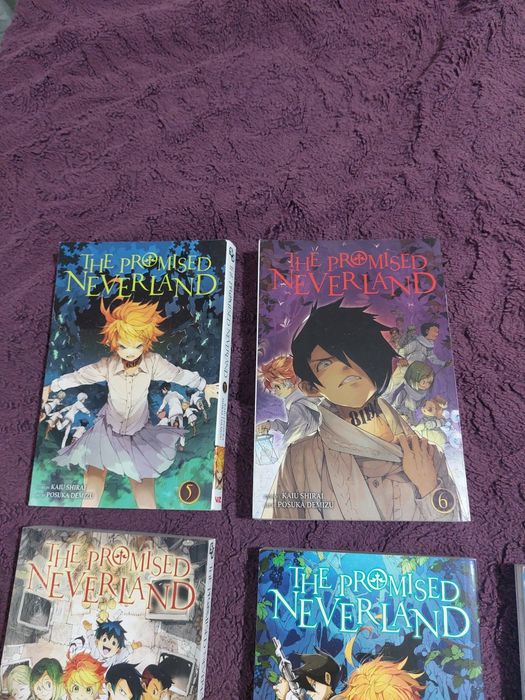 The promised neverland– 5 тома (манга), от 5-9 volumes