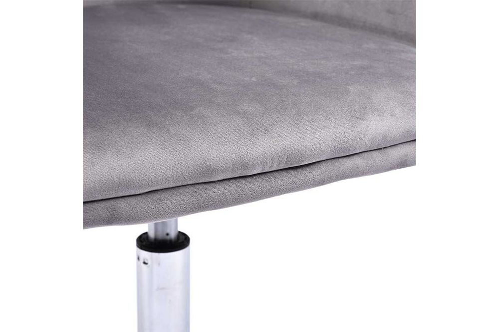 Офис стол Puzzle-home Xever, 2 цвята, Кадифе, 55х54х80см.