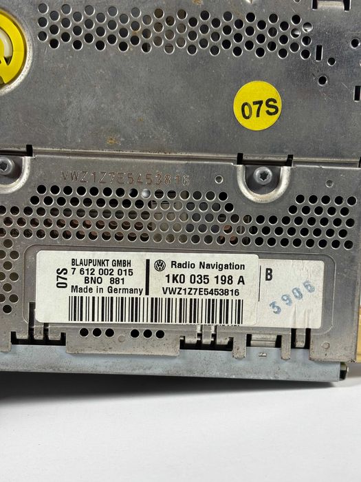 Мултимедия Фолксваген Туран Multimedia VW Touran OEM: 1K0 035 198 A