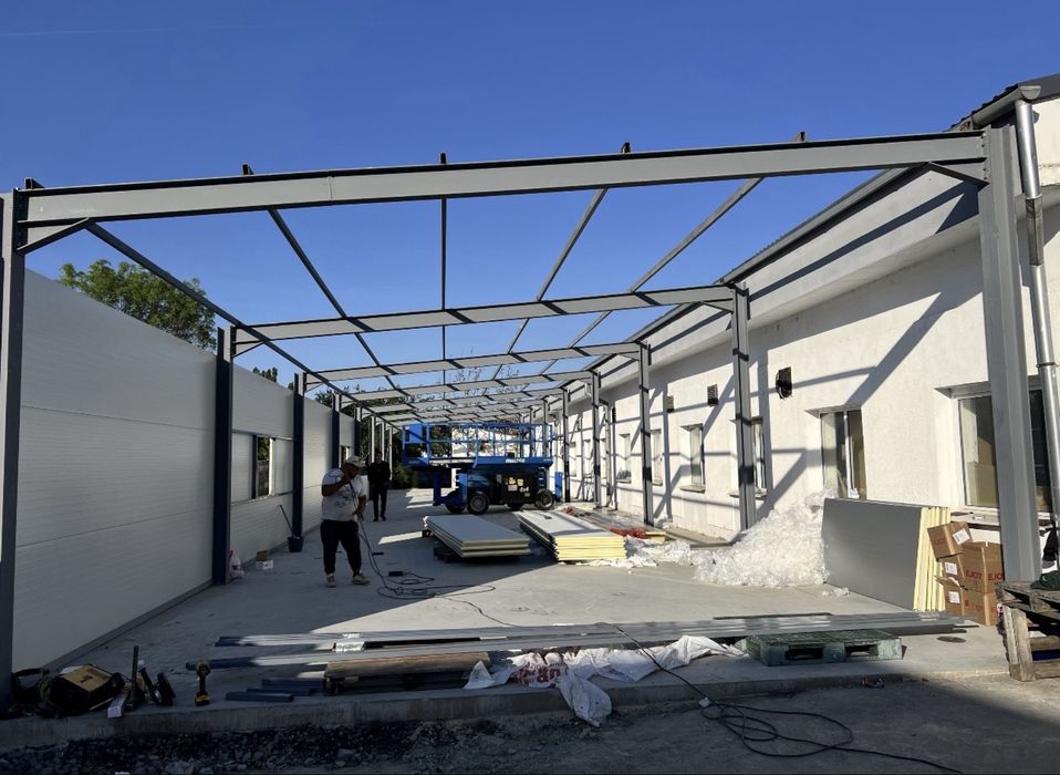 structuri metalice din Hale metalice