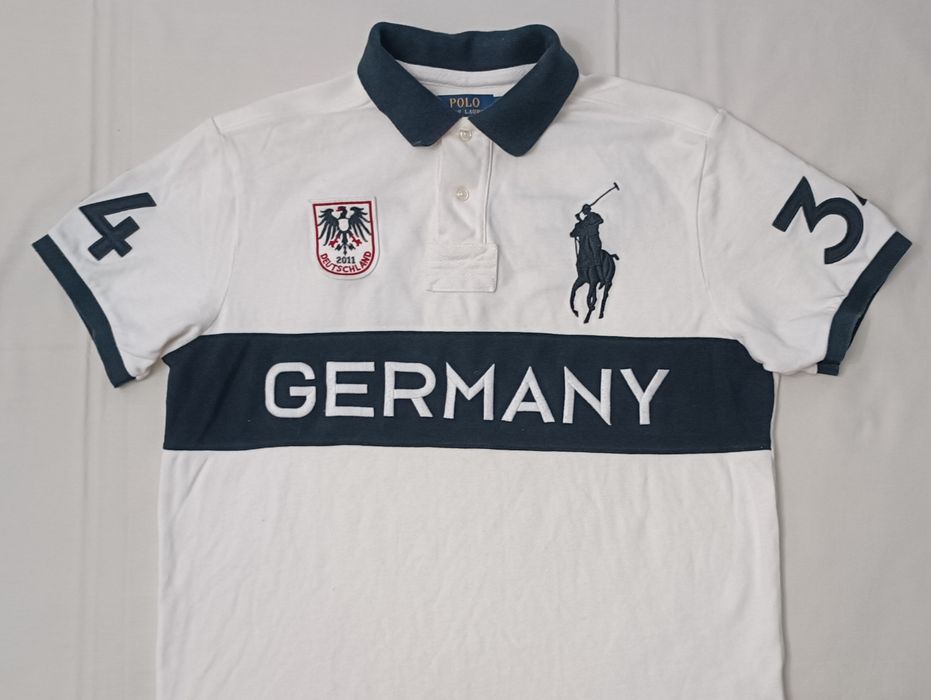 POLO Ralph Lauren Germany Polo Shirt оригинална тениска L памучна поло фланелка