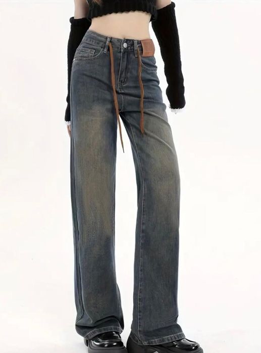 Юбка и джинсы