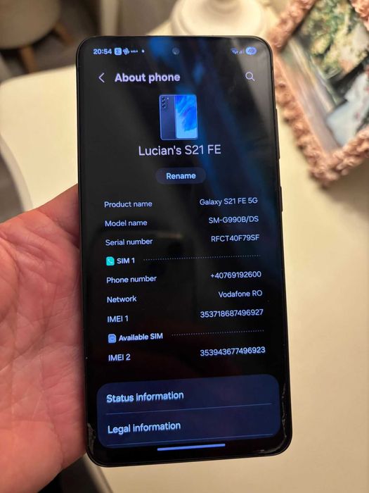 Samsung s21 FE snapdragon 888