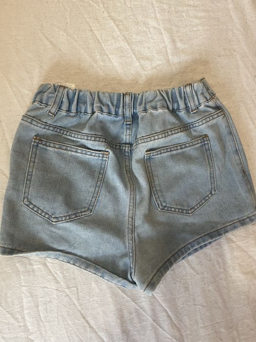 Pantaloni de blugi scurti(fusta pantalon) 13 ani