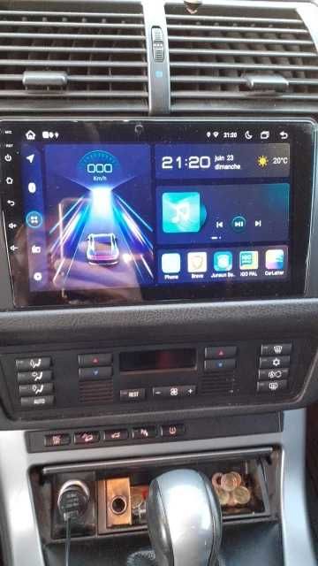 Navigatie Android Dedicata BMW E39 X5 E53 - QLed CarPlay DSP