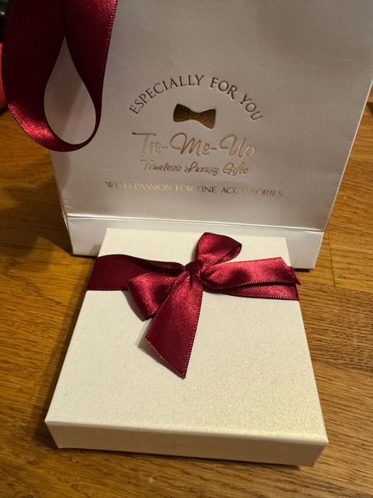 Set cercei și lănțic argint "Tie-me-up"