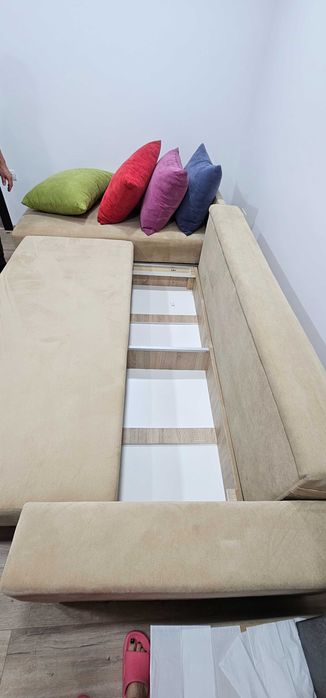 Canapea, se face pat