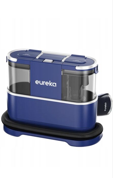 Aspirator cu spalare Eureka NEY100, 400 W, albastru, set de curatare, 19.5x38.5x30cm