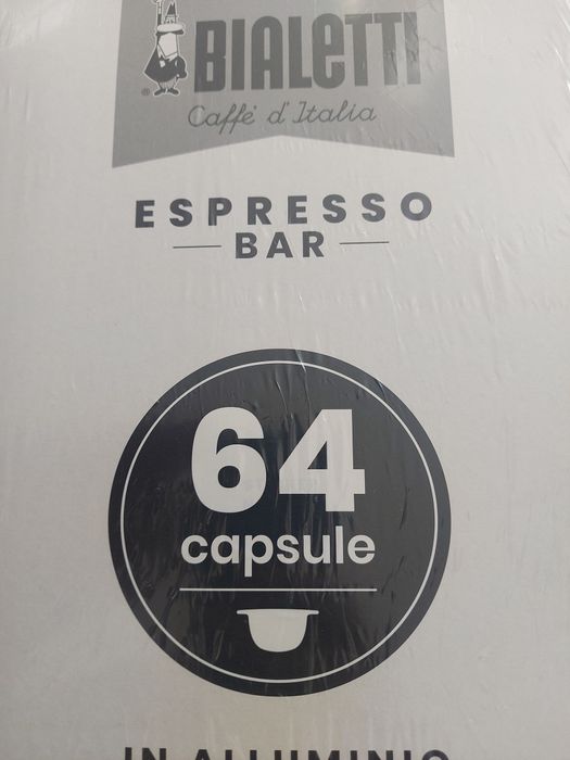 Espressor bialetti Gioia + 64 capsule Nou Sigilat