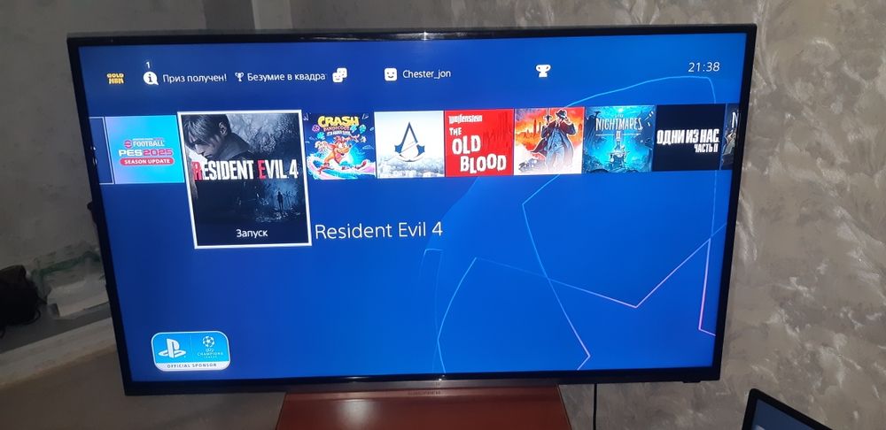 Playstation proshivka qilingan xoxlagan o'yni o'nming so'mdan yozadi