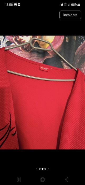 Cardigan rosu impecabil