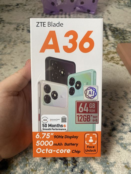 ZTE Blade A36 телефон