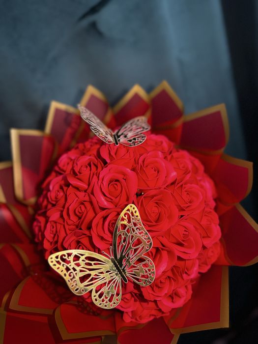 Buchete din trandafiri de sapun