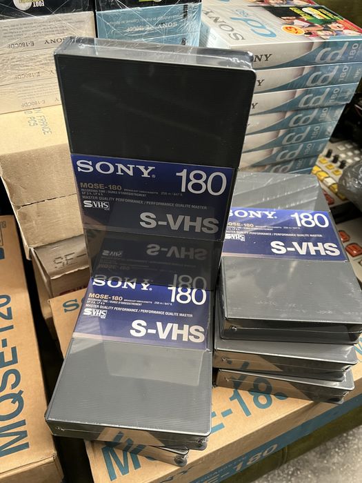 Casete SVHS noi, sigilate, Sony varianta de broadcast, film, filme