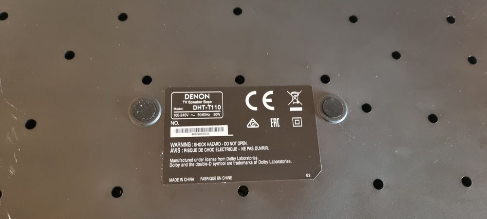 Denon DHT-T110 Soundbase-System