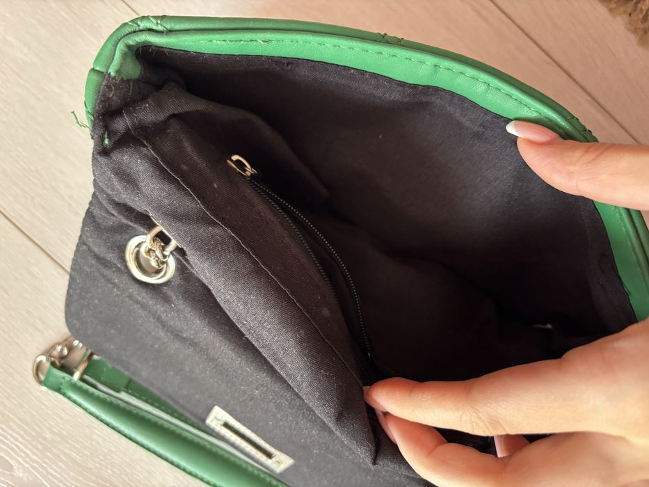 Дамска чанта - Зелена