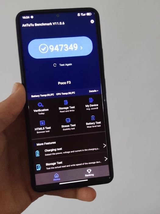 POCO f3  Қара түсті