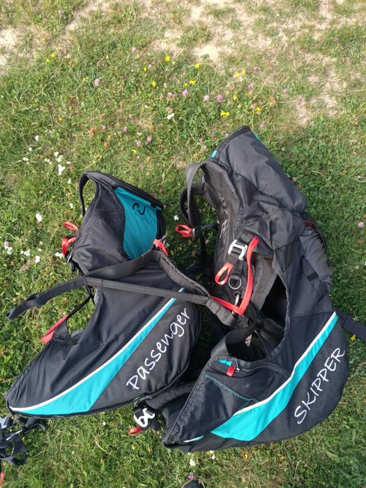 Echipament parapanta tandem complet, CA NOU.