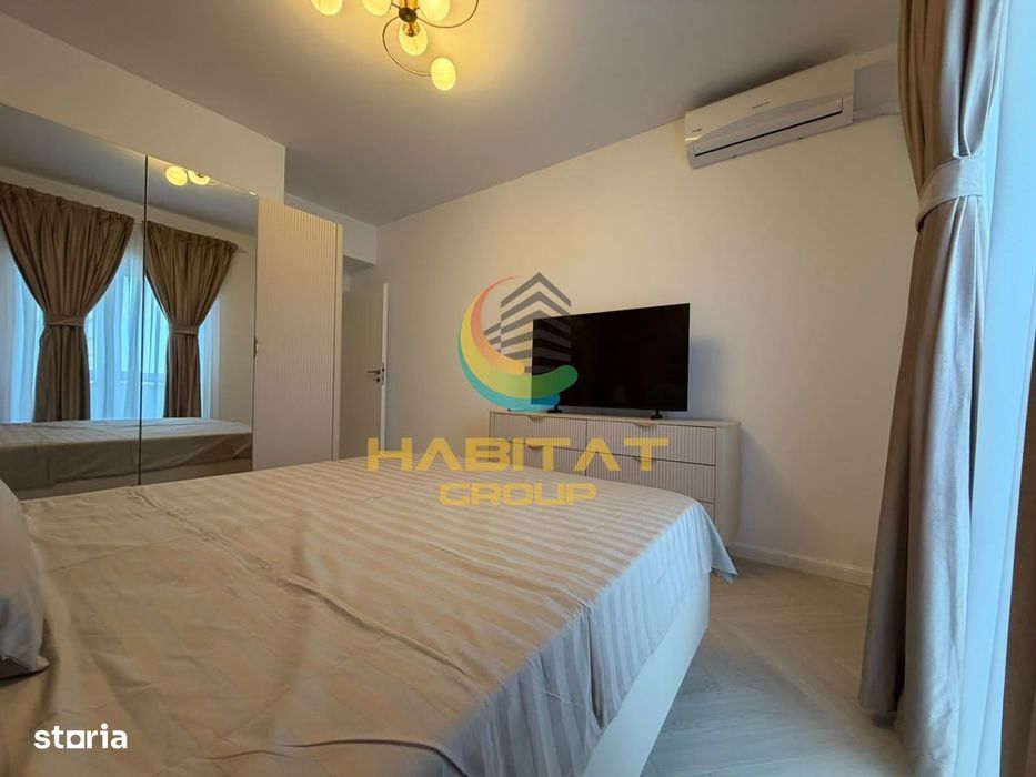 Apartament modern cu 2 camere de închiriat – Vienna Parkside | 750 €/l