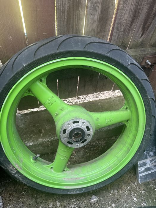 Jante Kawasaki 17 inch față spate Michelin Pilot 160/60ZR17