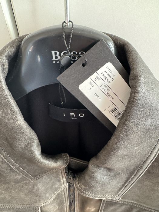 Geaca de piele IRO Paris XL noua