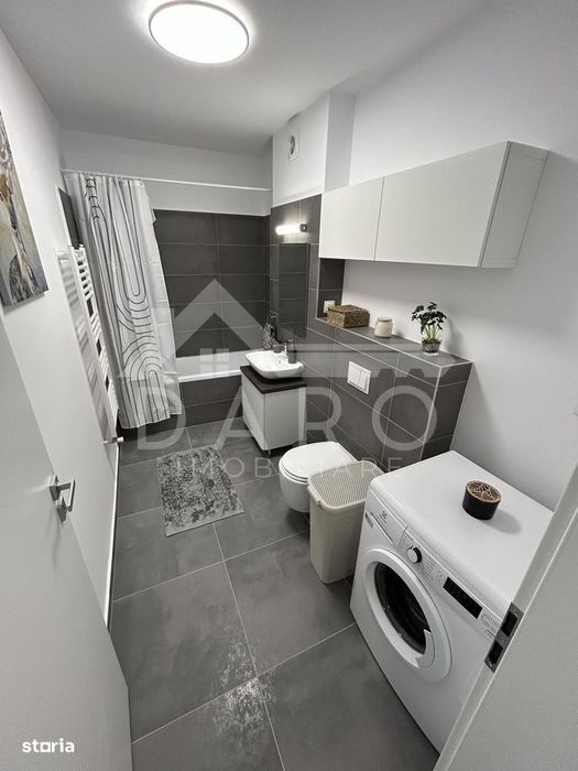 Apartament 2 camere nou, mobilat complet, parcare inclusă