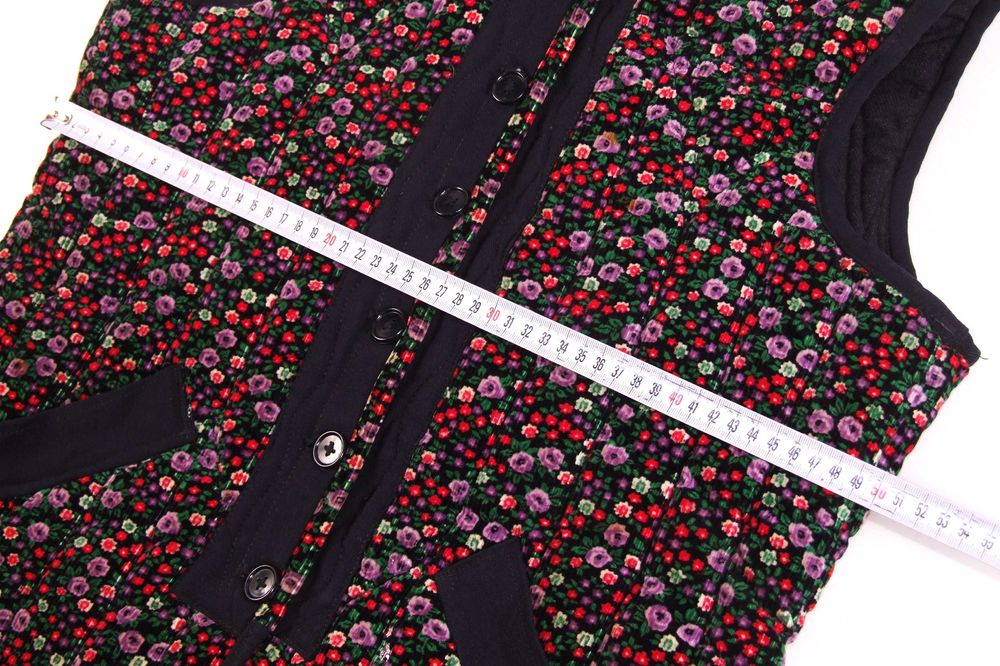 Bunda traditionala dama, bundita, vesta, catifea + lâna, mas 46, NOUA