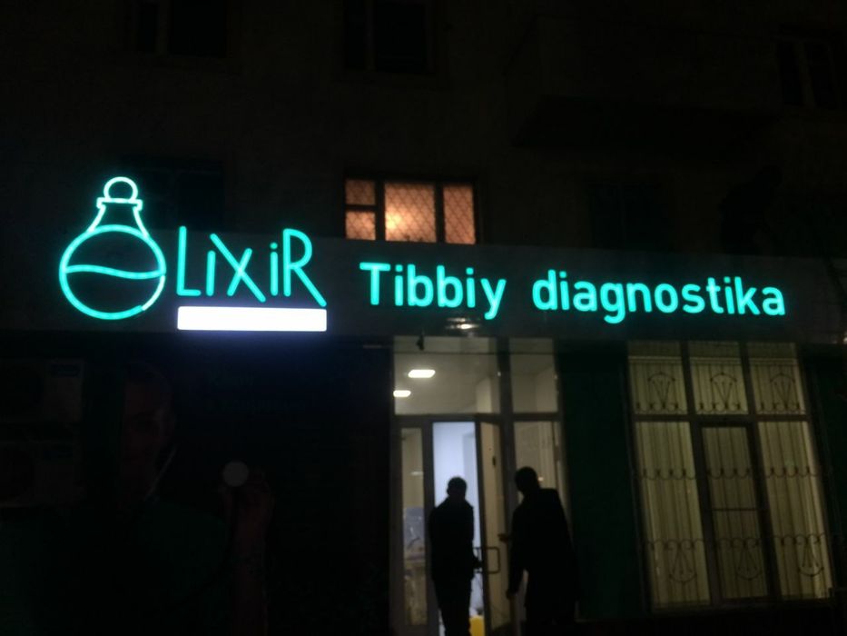 Объемные световые буквы, короба, вывески, указатели, наружная реклама