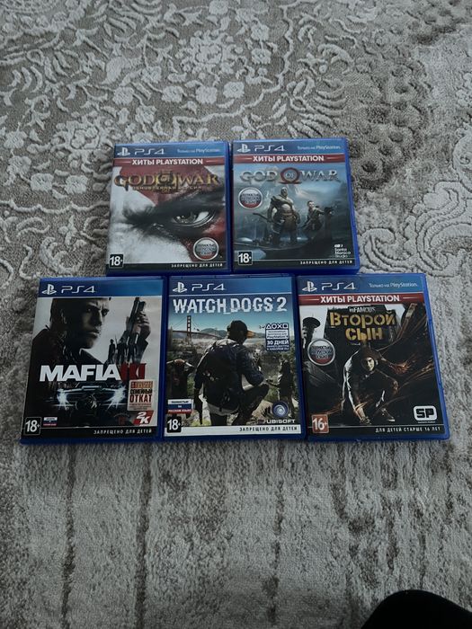 Продам диски на ps 4