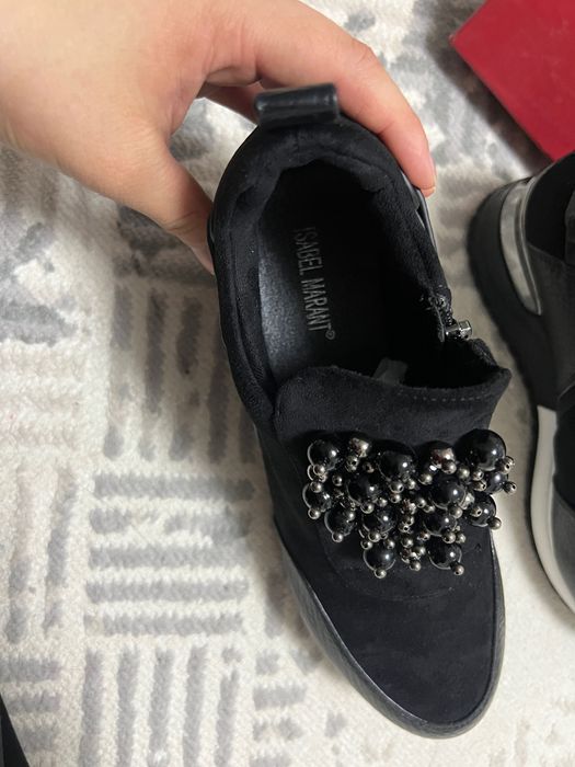 Женская кроссовка, черный, платформа, 38рр