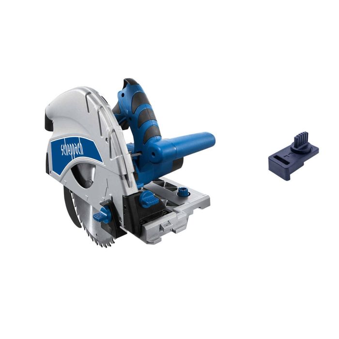 Ръчен потапящ циркуляр Scheppach PL75  1600W + водеща шина  150см/20см