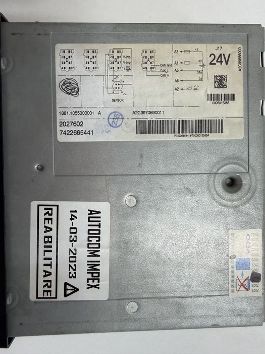 Tahograf vdo 2027602 2.2