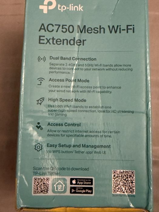 TP-Link RE200 (AC750) Wi-Fi Extender