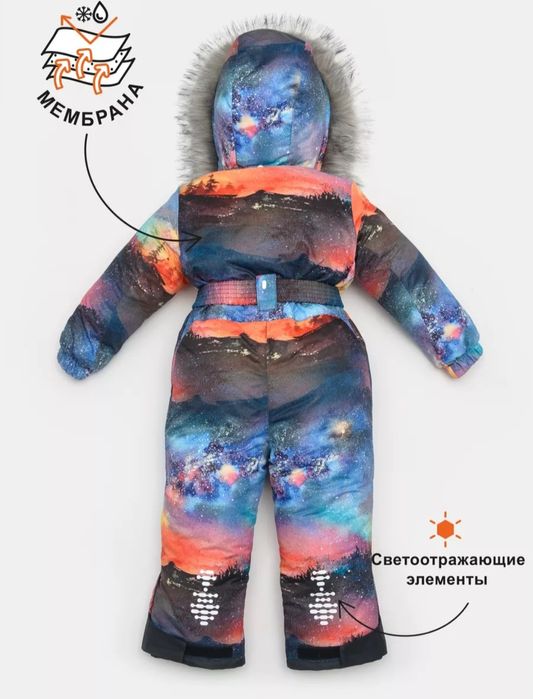 Зимний комбинезон для девочки