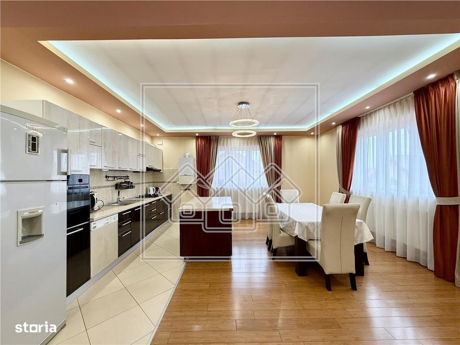 Apartament la vila cu 4 camere - 160 mp - etaj 1, mobilat si utilat