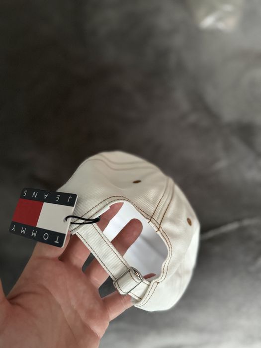 Tommy Jeans sapca unisex denim alb marime OS noua originala