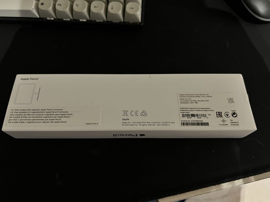 Apple Pencil 2nd Gen (generatia a 2a)