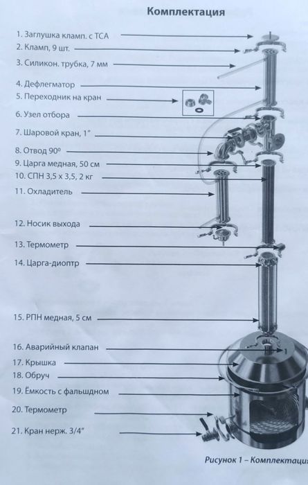 Дистиллятор  LUXSTAHL 7M