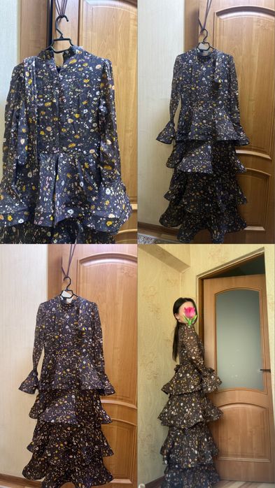 Новое платье с этикеткой.